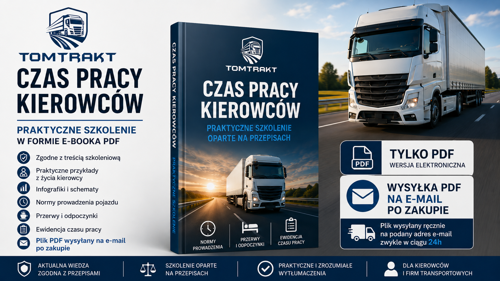 Czas pracy kierowców – praktyczne szkolenie w formie e-booka